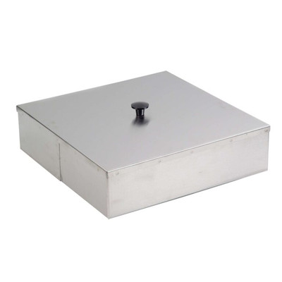 Lakeside 9341 14" W Stainless Steel Dish Dispenser Tube Cover