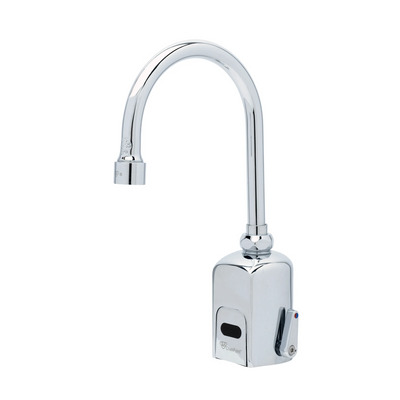 T&S Brass EC-3130-VF05-HG 4.94" Spread Deck Mount 0.5 GPM ChekPoint Electronic Above Deck Sensor Faucet