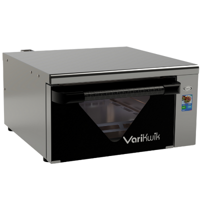 Cadco VKII-220 VariKwik 23.82" W Stainless Steel Large Size Electric Countertop Fast Cooking Oven - 220 Volts