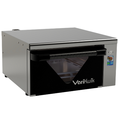 Cadco VKII-220 VariKwik 23.82" W Stainless Steel Large Size Electric Countertop Fast Cooking Oven - 220 Volts