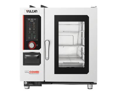 Vulcan CHEF-61E CHEF'SCOMBI 61E 33.54" W Electric Digital Steam Generator Combi Oven - 480 Volts