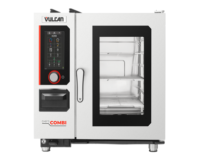 Vulcan CHEF-61E CHEF'SCOMBI 61E 33.54" W Electric Digital Steam Generator Combi Oven - 480 Volts