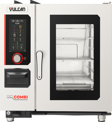 Vulcan CHEF-61G-LP CHEF'SCOMBI 61G 33.54" W Liquid Propane Digital Steam Generator Combi Oven - 58,006 BTU
