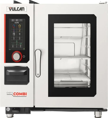 Vulcan CHEF-61G-LP CHEF'SCOMBI 61G 33.54" W Liquid Propane Digital Steam Generator Combi Oven - 58,006 BTU