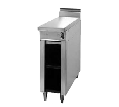 Montague 12-8-LP Legend 12" W Stainless Steel 1 Griddle Liquid Propane Add-A-Unit Heavy Duty Range - 15,000 BTU