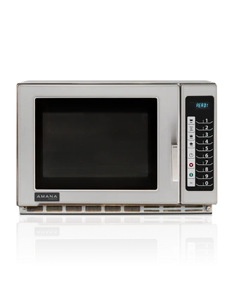 Amana RFS21TS RFS Series 1.2 Cu. Ft. Stainless Steel Medium Duty Commercial Microwave Oven - 208-240 Volts