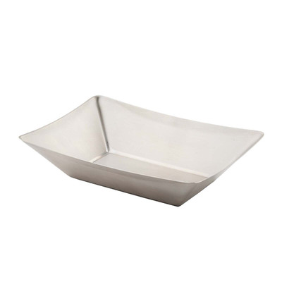 TableCraft Products 123524 8 1/2" W x 5 3/4" D x 2" H Large Rectangular Better Burger Collection Fry Tray