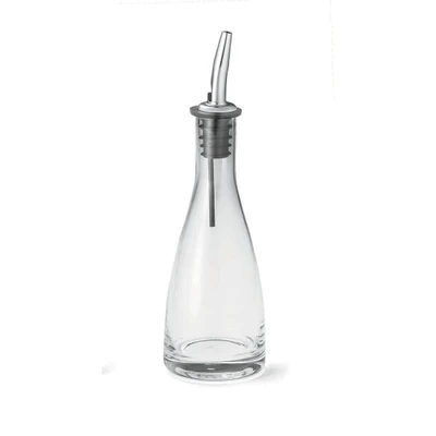 TableCraft Products 611 6 Oz. Glass Bottle Siena Oil &amp; Vinegar Bottle