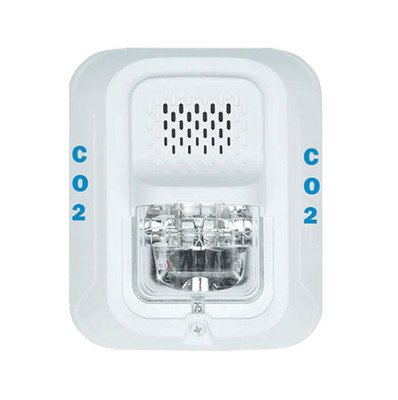 Micro Matic CM-7004 The Audible and Visual Alarm For Each Sensor Horn or Strobe