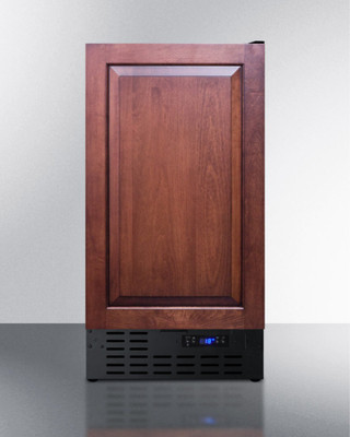 Summit SCFF1842IFADA 17.75" W Black Built-In or Freestanding Solid Door Panel Ready Undercounter All-Freezer with ADA Compliant - 115 Volts
