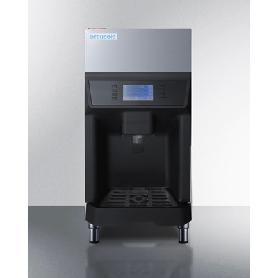 Summit AIWD220FLTR 13.88" W 6.2 Lbs. Storage Nugget Style Ice & Water Dispenser with Filter Kit- 115 Volts