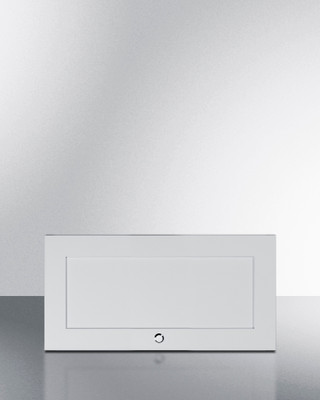 Summit CABWH2018 20" W x 18" H Clean White Seamless Plywood Box 6-Way Adjustable Hinging Wall Cabinet