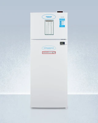 Summit AGP96RF 21.5" W White Solid Door Accucold General Purpose Healthcare Refrigerator-Freezer - 115 Volts