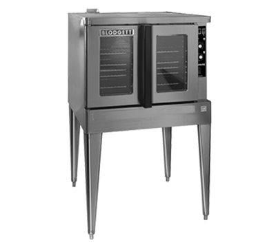 Blodgett ZEPH-100-G-ES BASE Zephaire Natural Gas Single-Deck Convection Oven - 45,000 BTU