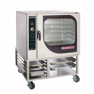 Blodgett CNVX-14E SGL Stainless Steel 1 Deck Full Size Electric Convection Oven - 208 Volts 3-Ph