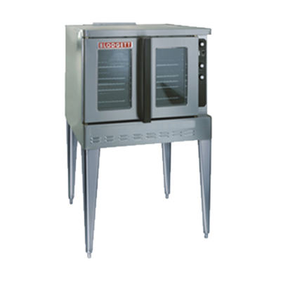 Blodgett DFG-100 BASE Natural Gas Single-Deck Convection Oven - 55,000 BTU