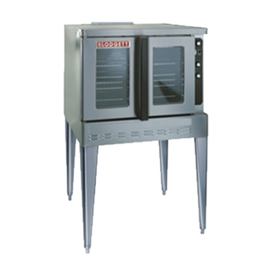 Blodgett DFG-100 BASE Natural Gas Single-Deck Convection Oven - 55,000 BTU