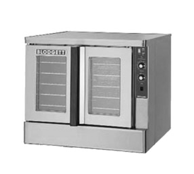 Blodgett ZEPH-100-E BASE Stainless Steel 1 Deck Full Size Electric Zephaire Convection Oven - 208 Volts 3-Ph