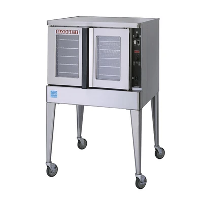 Blodgett MARK V-100 BASE Stainless Steel 1 Deck Full Size Electric Convection Oven - 208 Volts 3-Ph