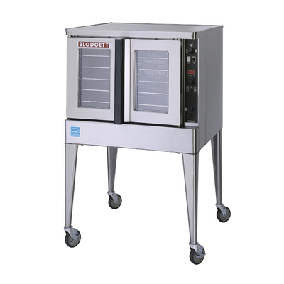 Blodgett MARK V-100 BASE Stainless Steel 1 Deck Full Size Electric Convection Oven - 208 Volts 3-Ph