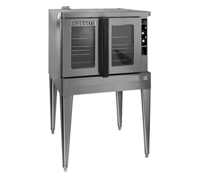 Blodgett ZEPH-100-G-ES BASE Zephaire Liquid Propane Single-Deck Convection Oven - 45,000 BTU