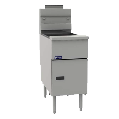 Pitco VF-65S Liquid Propane Stainless Steel Fryer - 95,000 BTU