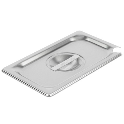 Vollrath 94400 22 Gauge Stainless Steel Super Pan 3 1/4 GN Flat Slotted Cover
