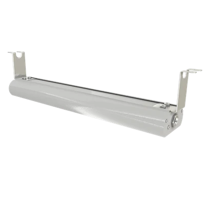 Vollrath FC-4SH-54120-CH-SW 54" Chrome Aluminum Housing Stainless Steel Mounting Brackets with Adjustable Set Screw Low Profile Heat Strip - 120V 1237 Watts