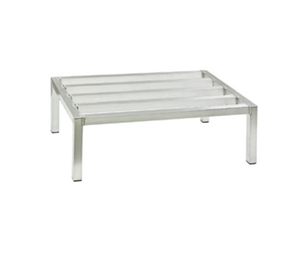 New Age 6016 60"W x 24"D x 8"H 1500 Lbs. Aluminum Wall Tubing Dunnage Rack