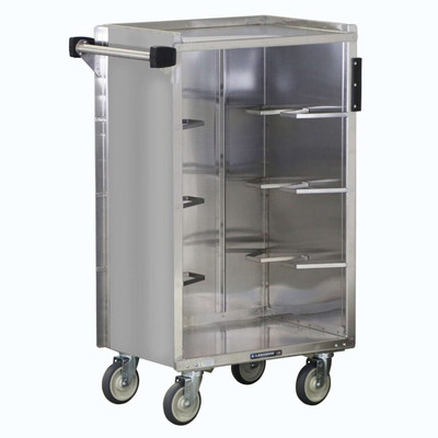 Lakeside 790 500 Lbs. Stainless Steel 4 Shelves Bussing Cart