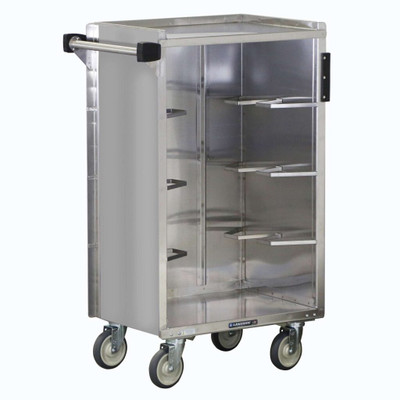 Lakeside 790 500 Lbs. Stainless Steel 4 Shelves Bussing Cart