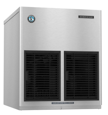 Hoshizaki F-1022MAK Slim-Line Series 22" W Stainless Steel Air-Cooled Modular Flake Ice Machine - 115 Volts