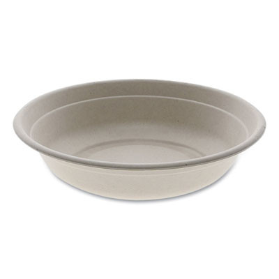 Essendant PCTYMC508BWL32P EarthChoice 32 Oz. Natural Fiber-Blend Bagasse Dinnerware Bowl Sugarcane - 400 per Carton