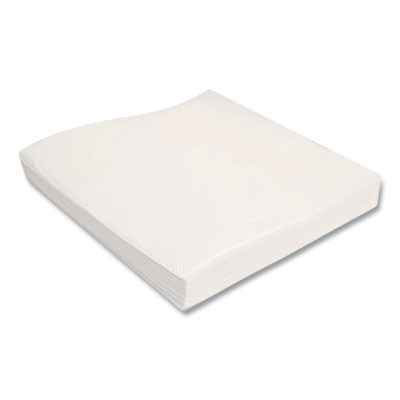 Essendant MOR1250 1-Ply White Morcon Tissue Morsoft 1/4 Fold Lunch Napkins - 6000 per Carton