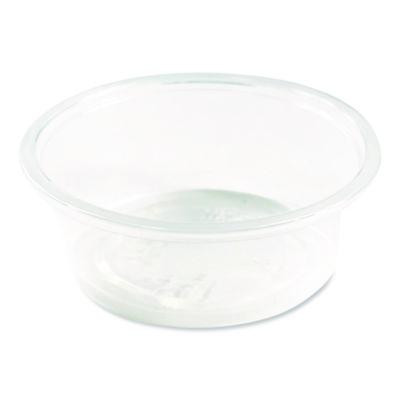 Essendant BWKPRTN15TS 1.5 Oz. Translucent Polypropylene Boardwalk Souffle and Portion Cups - 2500 per Carton