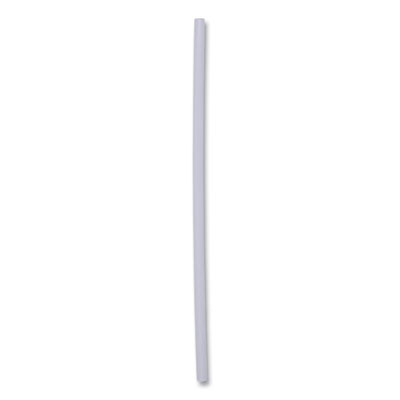 Essendant BWKJSTU775T50 7.75" Translucent Plastic Unwrapped Jumbo Straws - 50 Packs of 250 Each