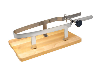 Omcan USA 19192 Wooden Base Prosciutto Holder