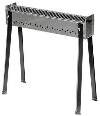 Omcan USA 47316 11.4" W Stainless Steel Charcoal Kebab Grill