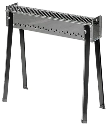 Omcan USA 47316 11.4" W Stainless Steel Charcoal Kebab Grill