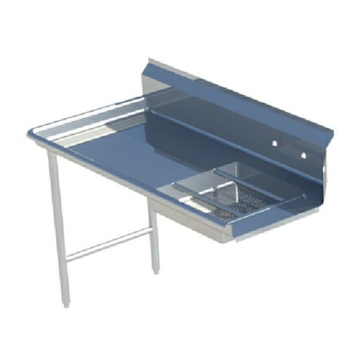 Sapphire Manufacturing SMSDT-30L 30" W Stainless Steel 16 Gauge Straight Soiled Dishtable
