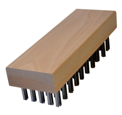 Omcan USA 10451 No Handle Wooden Block Brush