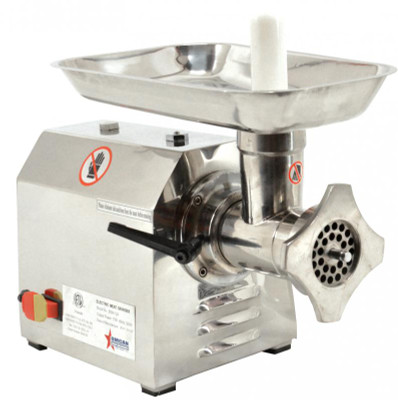 Omcan USA 23580 #12 Electric Meat Grinder - 110 Volts