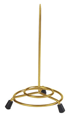 Omcan USA 47488 20" W Brass Plated Check or Cheque Spindle