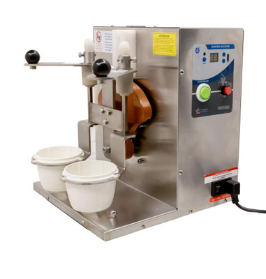 Omcan USA 47110 Double Spindle Drink Shaking Machine with Double Cup Holder - 110 Volts 60 Watts