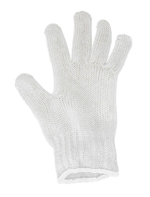 Omcan USA 47257 Large Reversible 5-Finger Glove with White Band