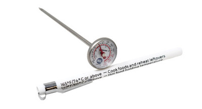 Omcan USA 47200 1" W 0 to 220 Degrees Fahrenheit Dial Pocket Thermometer