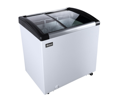 Omcan USA 47751 4.1 Cu. Ft. Aluminum Interior Ice Cream Freezer - 110-120 Volts