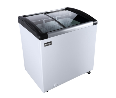 Omcan USA 47751 4.1 Cu. Ft. Aluminum Interior Ice Cream Freezer - 110-120 Volts