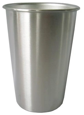 Omcan USA 46506 16 Oz. Stainless Steel Pint Cup