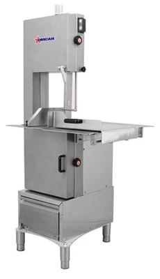 Omcan USA 46787 95" Blade Stainless Steel Floor Model Band Saw - 220 Volt 2.95 HP
